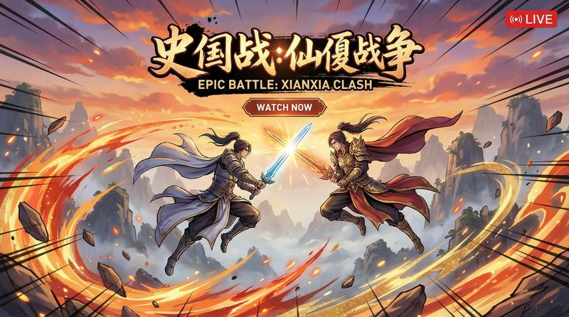 男同网仙侠对决视频解说